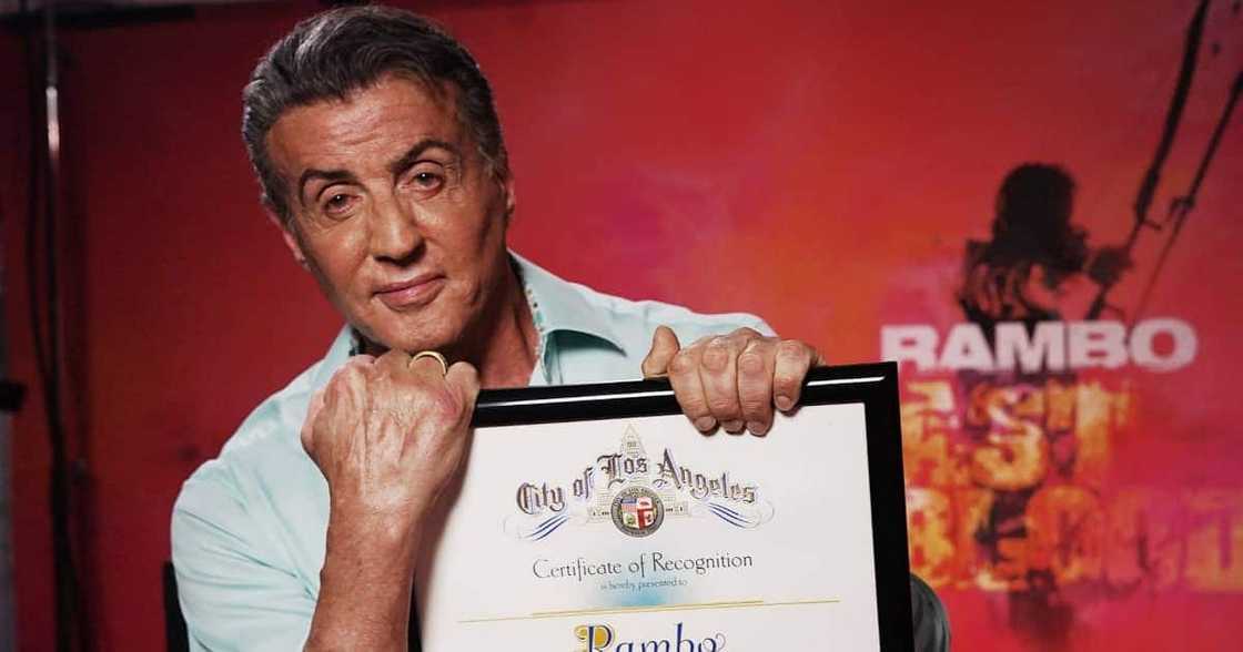 Actor Sylvester Stallone aka Rambo elated as daughter Scarlet graduates from High School Actor Sylvester Stallone aka Rambo elated as daughter Scarlet graduates from High School