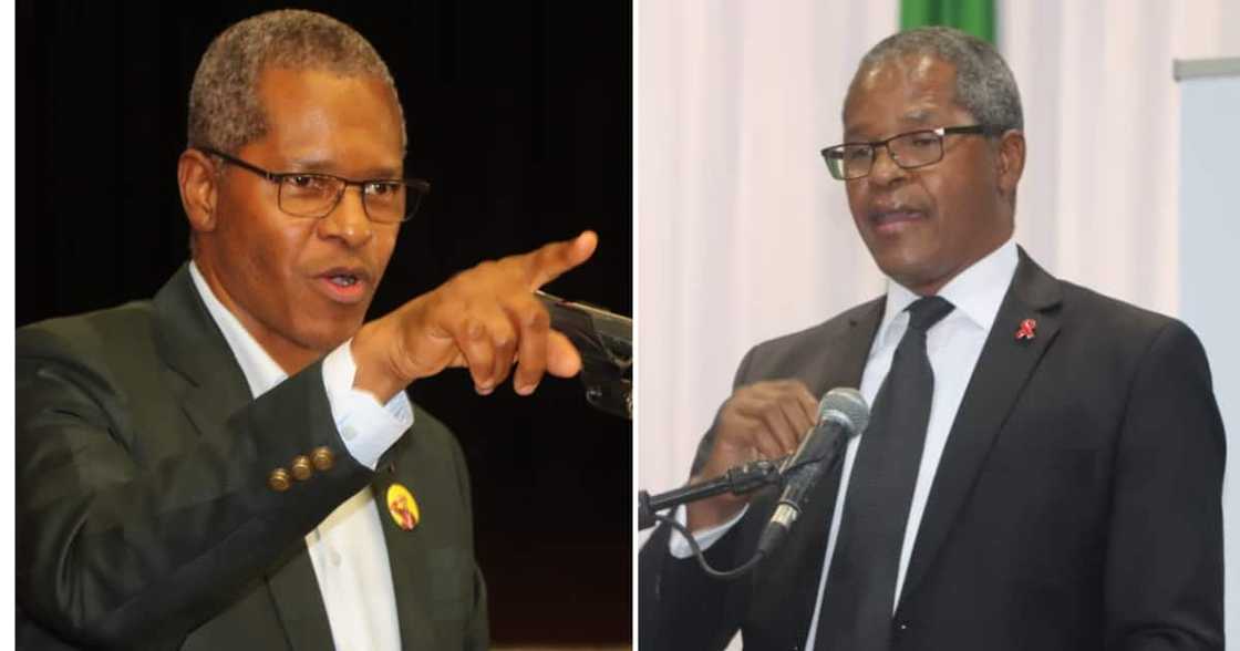 IFP leader Velenkosini Fiki Hlabisa IFP leader Velenkosini Fiki Hlabisa