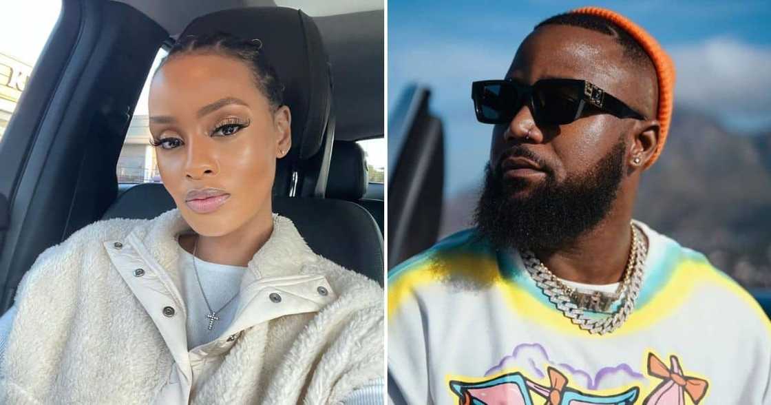 Thobeka Majozi is Cassper Nyovest's baby mama