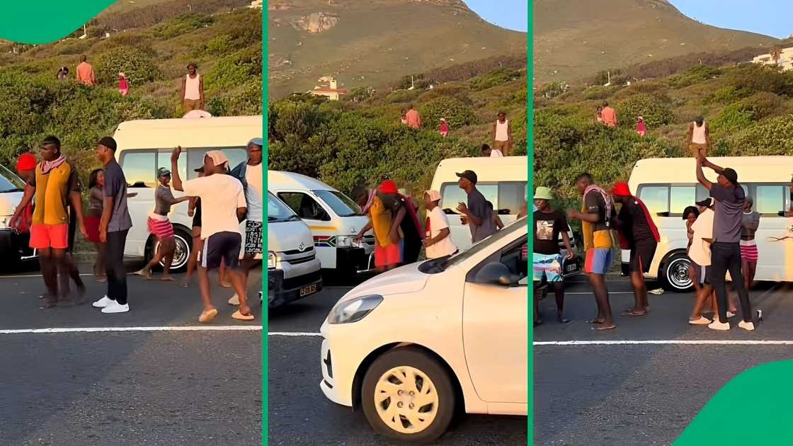 Taxi drivers partied in Cape Town in a TikTok video that left SA divided. Taxi drivers partied in Cape Town in a TikTok video that left SA divided.