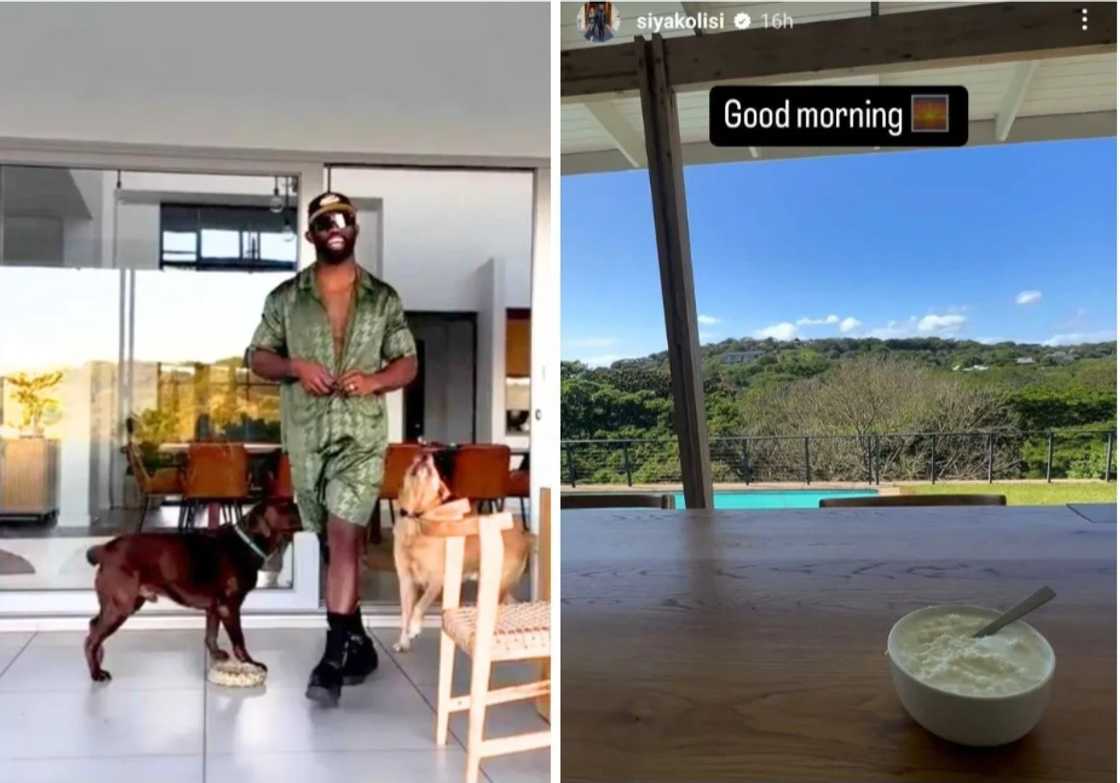 Siya Kolisi gave fans a glimpse inside his Dolphin Coast home in Ballito.