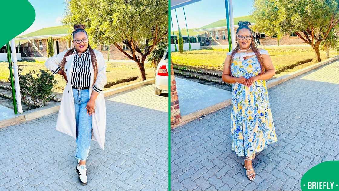 A young woman went viral on Facebook.