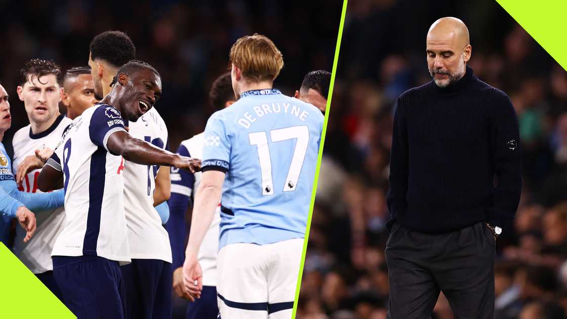 Tottenham Hotspur completely dismantled Manchester City at the Etihad Stadium. Photos by Naomi Baker.