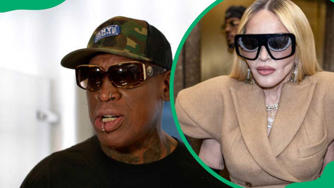 Dennis Rodman's partner is Yella Yella Dennis Rodman's partner is Yella Yella