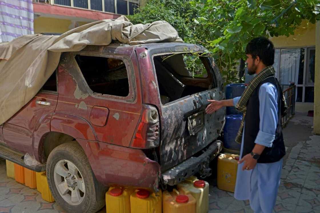 On August 29, 2021, Ahmadi's three-year-old daughter Malika, his brother Ezmarai, who had worked for an American charity, and several of his nephews and nieces were killed in the strike On August 29, 2021, Ahmadi's three-year-old daughter Malika, his brother Ezmarai, who had worked for an American charity, and several of his nephews and nieces were killed in the strike