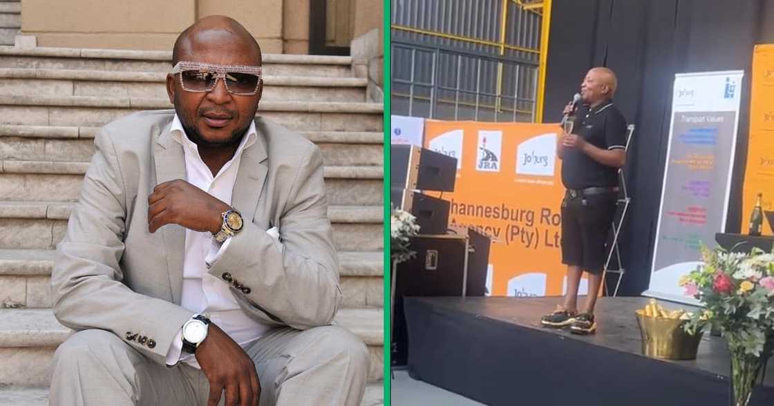 Controversial businessman and Joburg MMC Kenny Kunene Controversial businessman and Joburg MMC Kenny Kunene