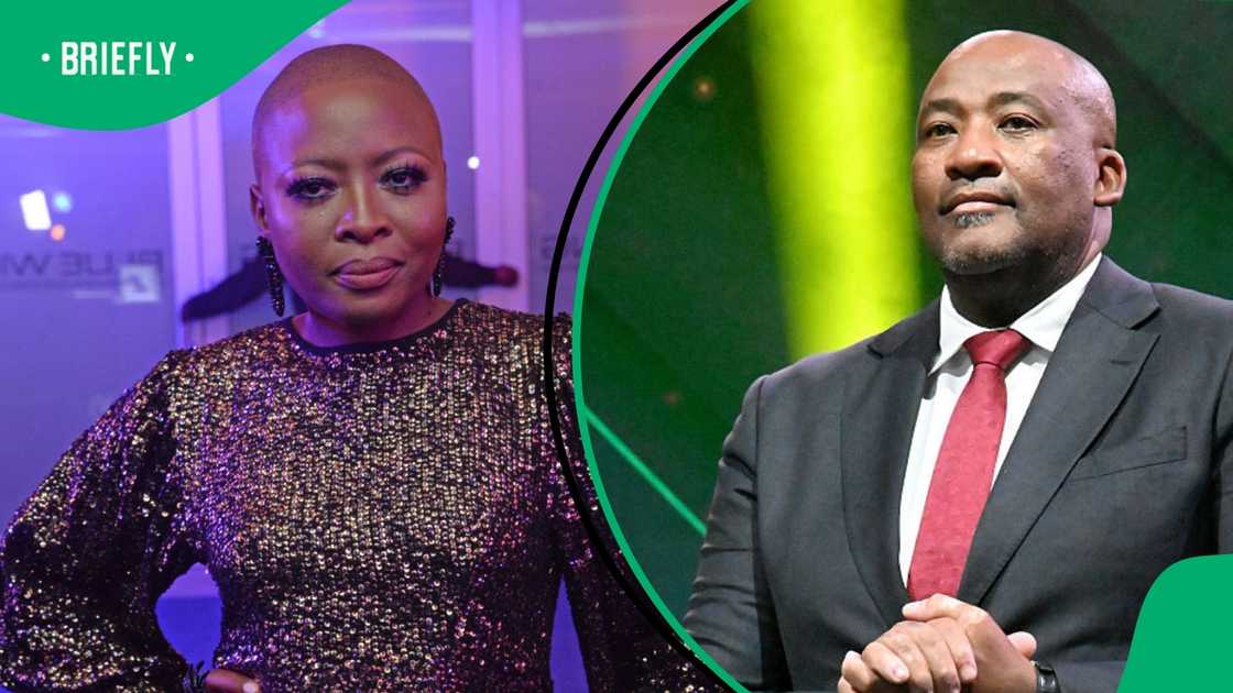 Lerato Mvelase criticised Minister Gayton McKenzie. Images: Oupa Bopape/Gallo Images via Getty Images