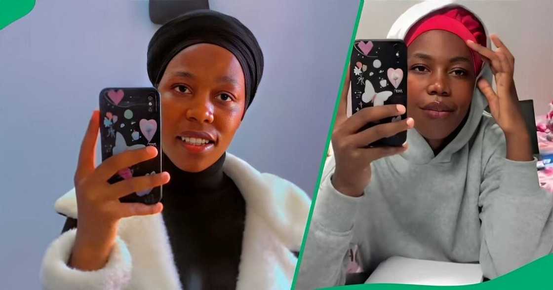 A woman took to TikTok to thank her aunty for financial support. A woman took to TikTok to thank her aunty for financial support.