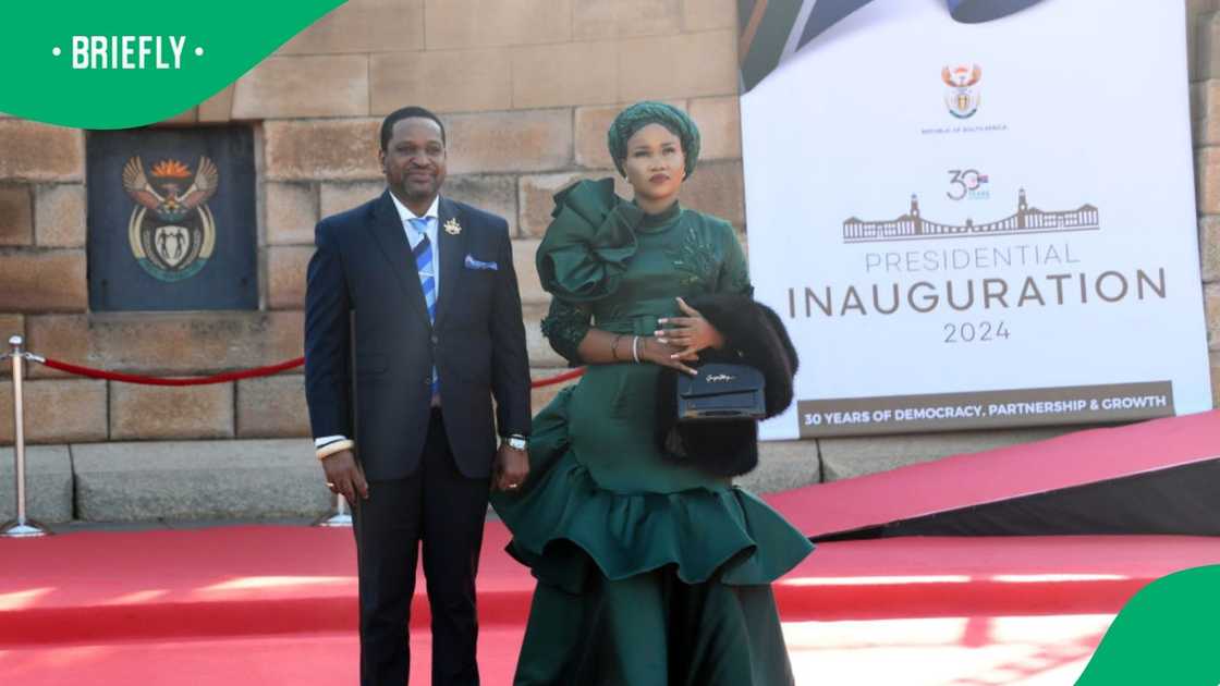 Zulu King Miszulu said his wedding to Nomzamo Myeni is still continuing