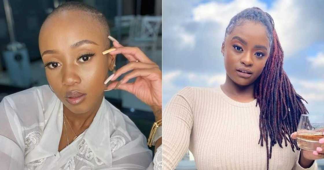 Moozlie, addresses, beef with, actress Samkelo Ndlovu