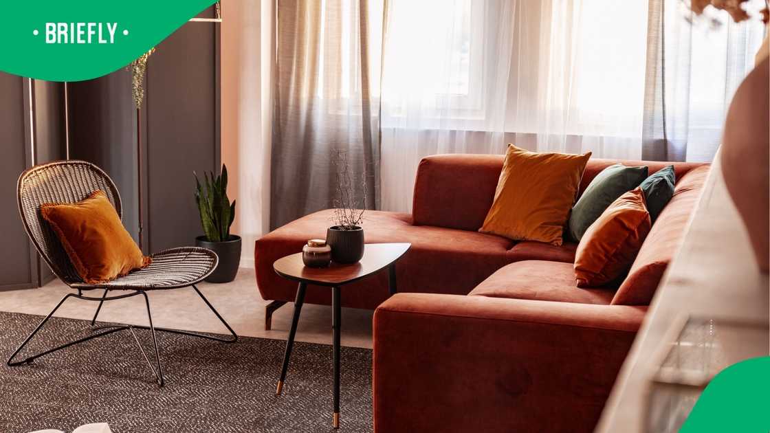 A stock picture showing the interior decor of a living room A stock picture showing the interior decor of a living room