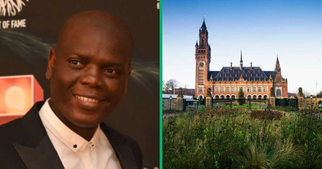 Minister of Justice Ronald Lamola discuss ICJ decision on Israel Palstine genodice case Minister of Justice Ronald Lamola discuss ICJ decision on Israel Palstine genodice case