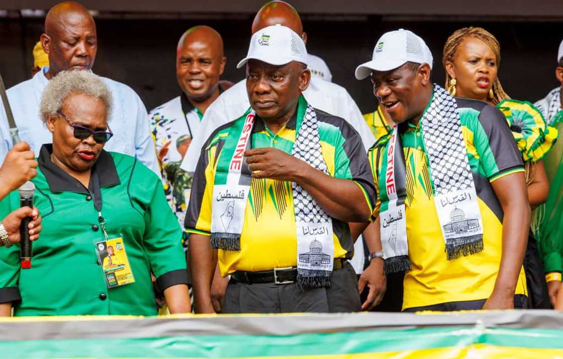 Cyril Ramaphosa accused opposition parties of trying to take the ANC's power Cyril Ramaphosa accused opposition parties of trying to take the ANC's power