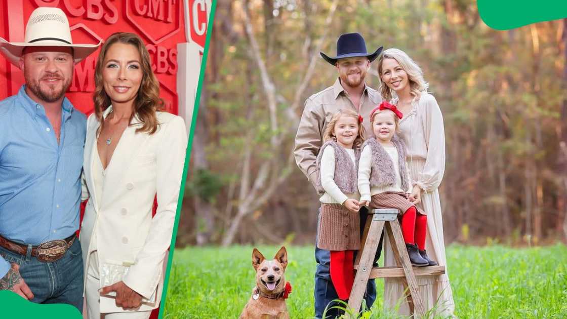 Cody and Brandi Johnson at the 2024 CMT Music Awards (L). The Johnson family (R) Cody and Brandi Johnson at the 2024 CMT Music Awards (L). The Johnson family (R)