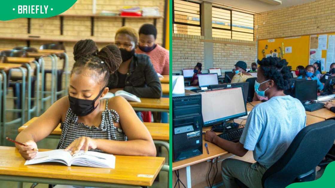 Institution's students studying at EEC Kwa-Thema Campus. Institution's students studying at EEC Kwa-Thema Campus.