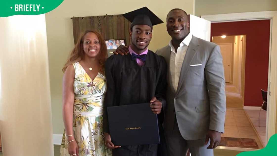 Shannon Sharpe's son Kiari Shannon Sharpe's son Kiari