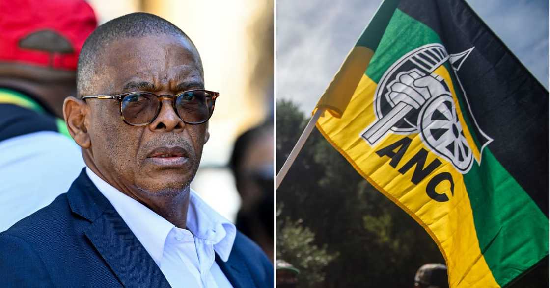 African National Congress (ANC) former secretary general Ace Magashule outside Free State High Court African National Congress (ANC) former secretary general Ace Magashule outside Free State High Court