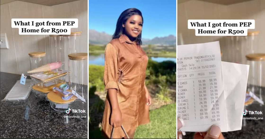 TikTok user @misslindz_one and her PEP Home haul TikTok user @misslindz_one and her PEP Home haul