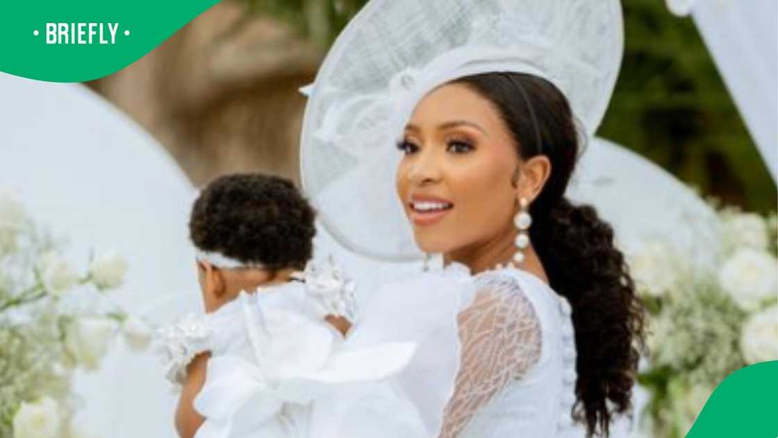Blue Mbombo celebrated her daughter's birthday Blue Mbombo celebrated her daughter's birthday