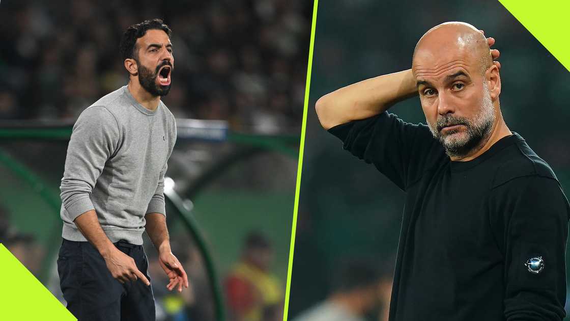 Incoming Manchester United boss Ruben Amorim stunned Pep Guardiola and his charges in the Champions League, handing them a 4-1 defeat.