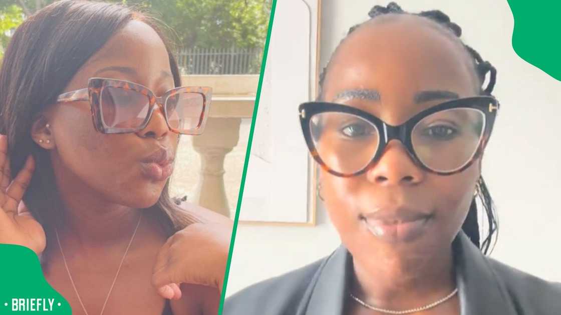 A woman went viral on TikTok. A woman went viral on TikTok.