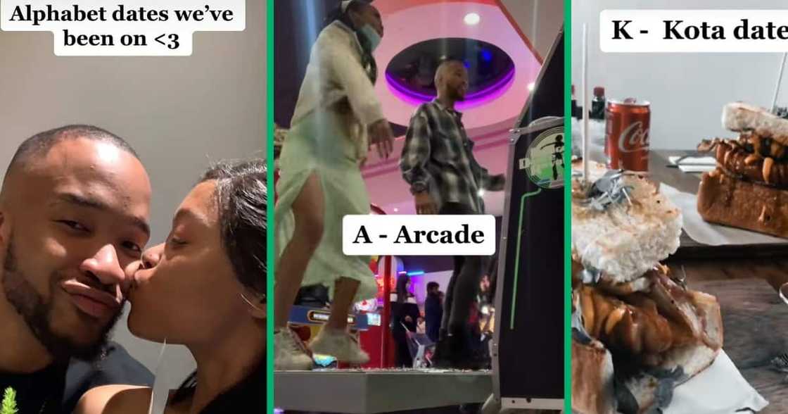 A couple went on 26 dates inspired by alphabet letters A couple went on 26 dates inspired by alphabet letters