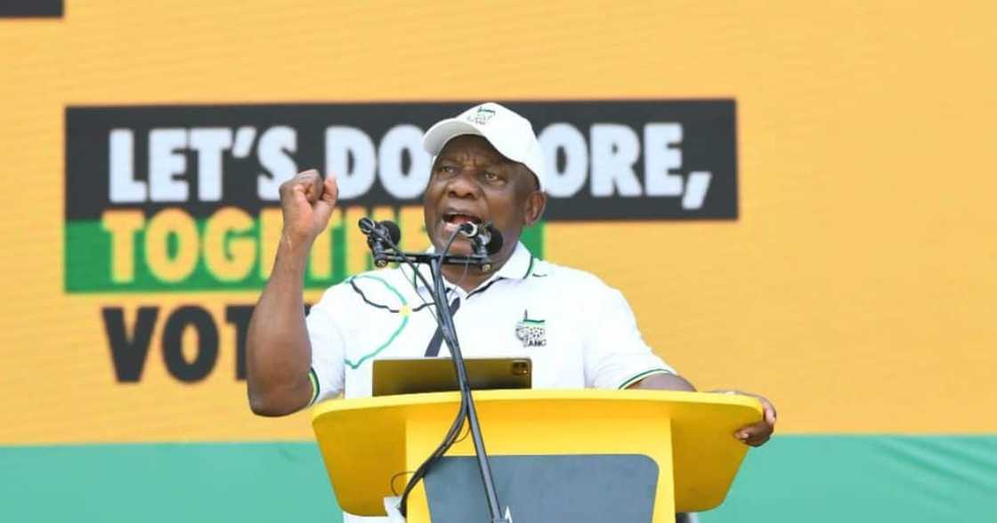 Cyril Ramaphosa announced the ANC's plan to tackle the unemployment in SA