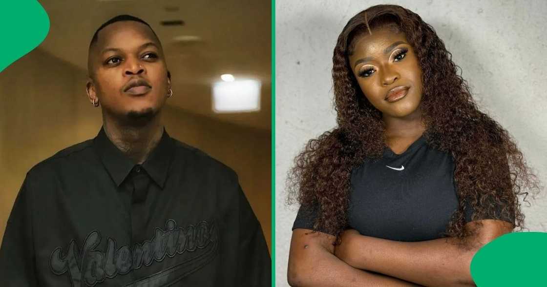 Oscar Mbo is being called out for disrespecting Vocalist Kharishma Oscar Mbo is being called out for disrespecting Vocalist Kharishma