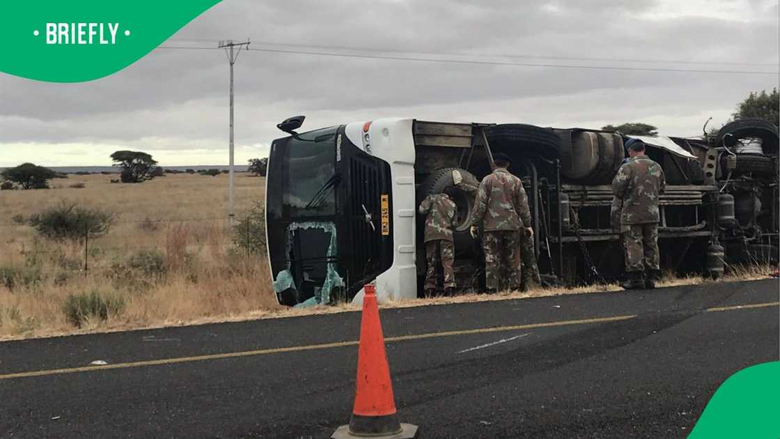 Police probe culpable homicide after 2 SANDF members killed in R31 truck collision