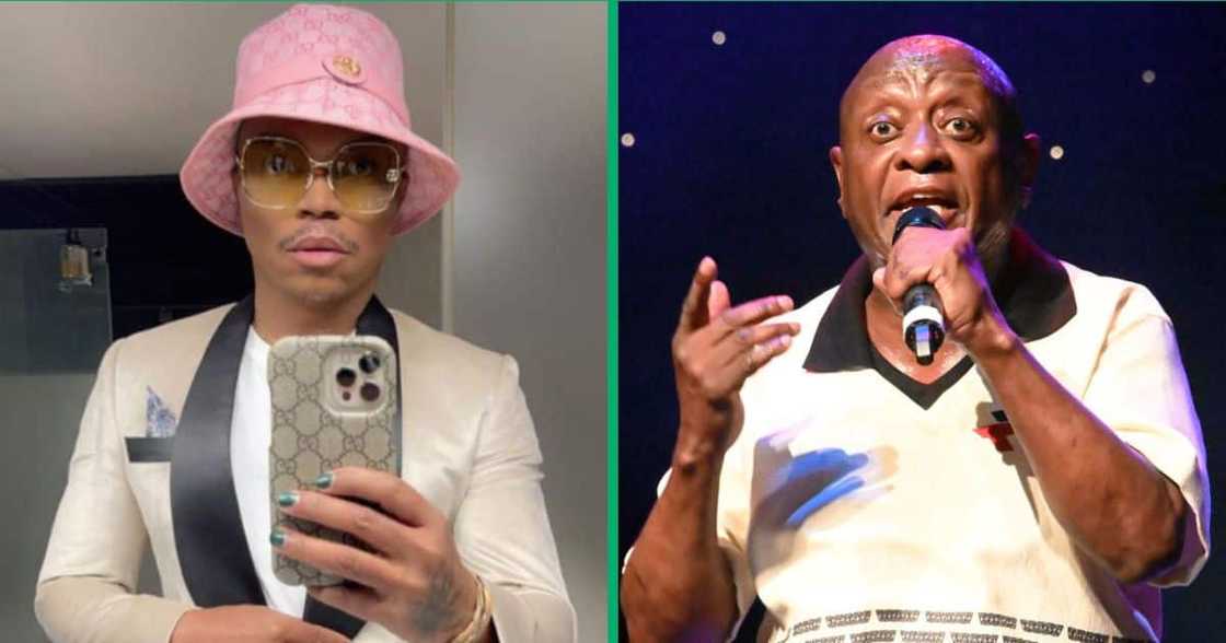 Somizi under fire for his fabricated tribute to Mbongeni Ngema Somizi under fire for his fabricated tribute to Mbongeni Ngema