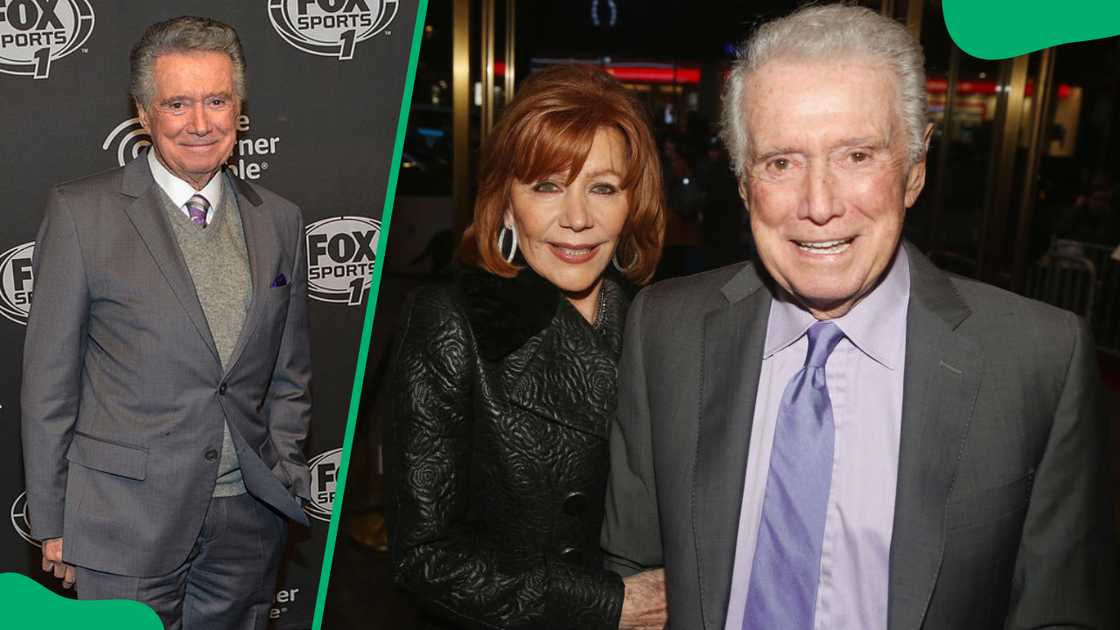 Regis Philbin and Joy Philbin