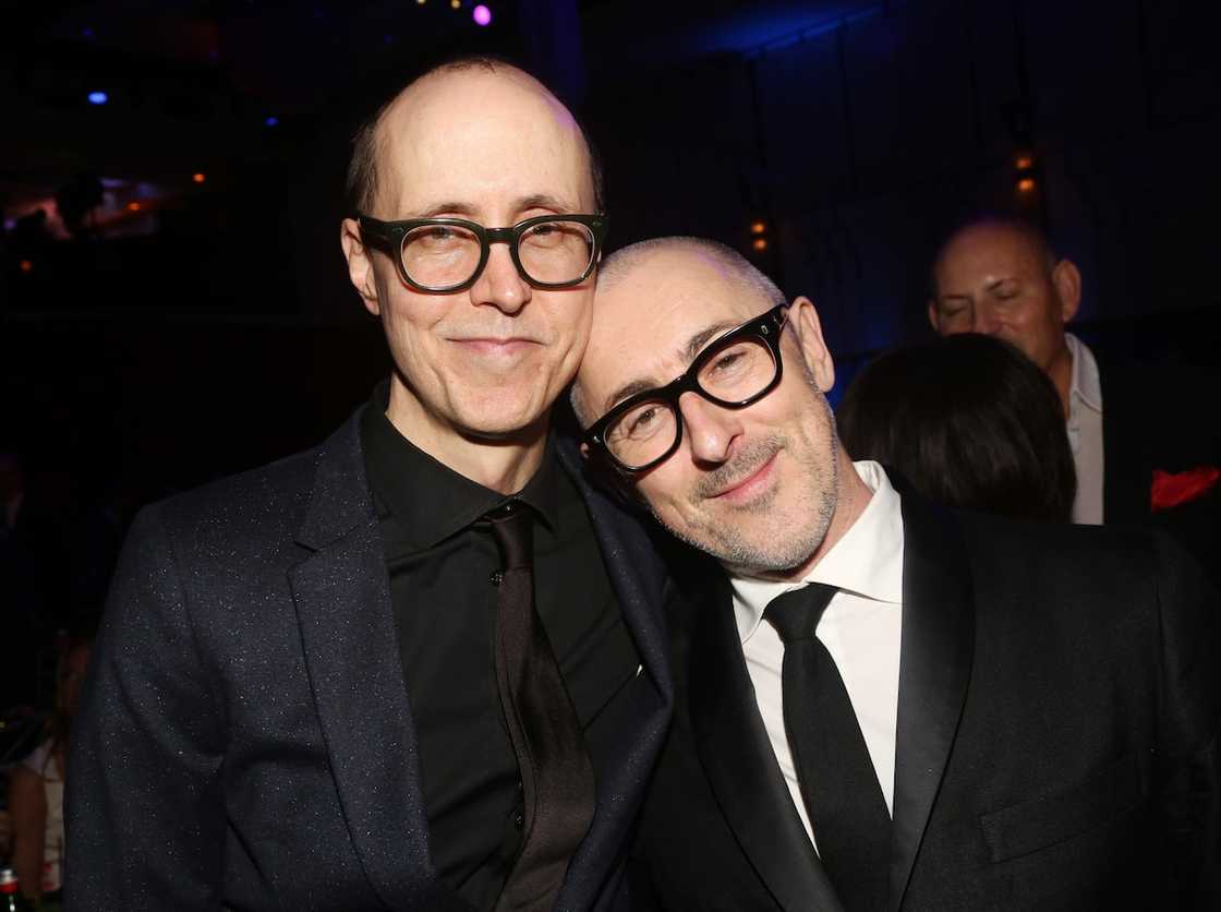 Shaffer and husband Cumming during the 2020 Roundabout Theater Gala honoring Alan Cumming, Michael Kors & Lance LePere at The Ziegfeld Ballroom on 2 March 2020. Shaffer and husband Cumming during the 2020 Roundabout Theater Gala honoring Alan Cumming, Michael Kors & Lance LePere at The Ziegfeld Ballroom on 2 March 2020.