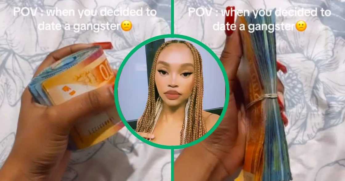 TikTok video, gangster, dating, Mzansi TikTok video, gangster, dating, Mzansi