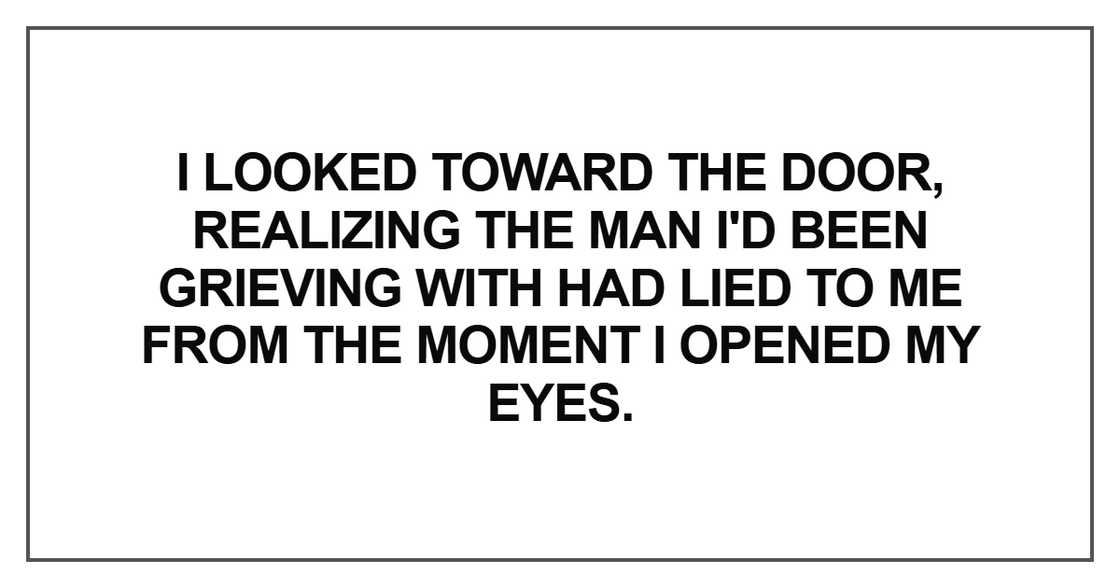 I looked toward the door I looked toward the door