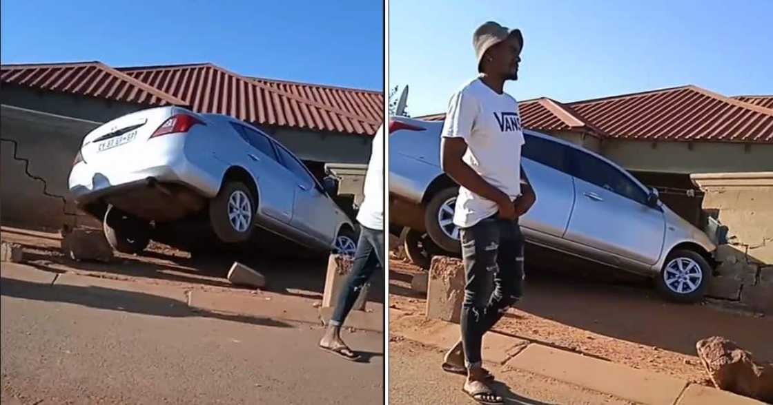 Car crash in mzansi TikTok South Africans laugh. Car crash in mzansi TikTok South Africans laugh.