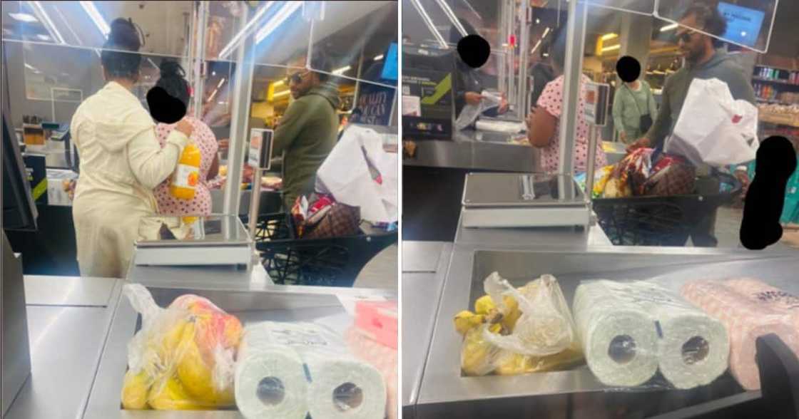 Thabo Bester and Dr Nandipha were spotted shopping at a Woolworth in Sandton City Thabo Bester and Dr Nandipha were spotted shopping at a Woolworth in Sandton City