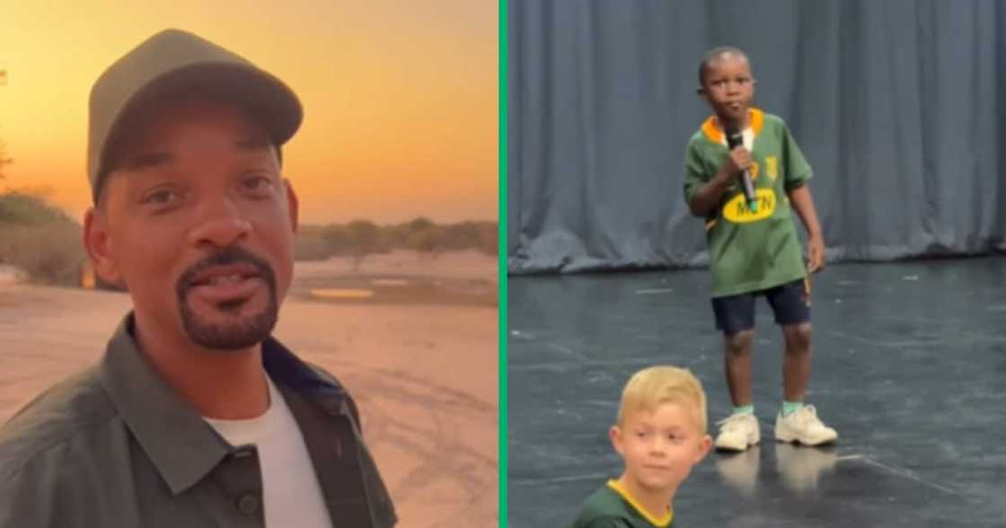 Will Smith, Mzansi, singing, Springbok Will Smith, Mzansi, singing, Springbok