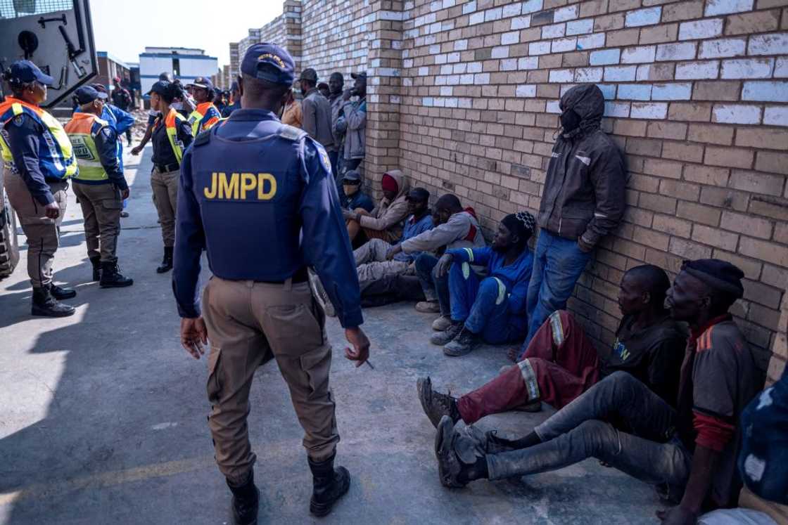 MMC Mgcini Tshwaku said the JMPD was called to provide SAPS backup MMC Mgcini Tshwaku said the JMPD was called to provide SAPS backup