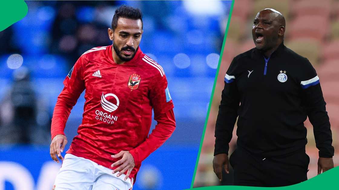 Egyptian striker Mahmoud Kahraba is not a fan of South African coach Pitso Mosimane. Egyptian striker Mahmoud Kahraba is not a fan of South African coach Pitso Mosimane.