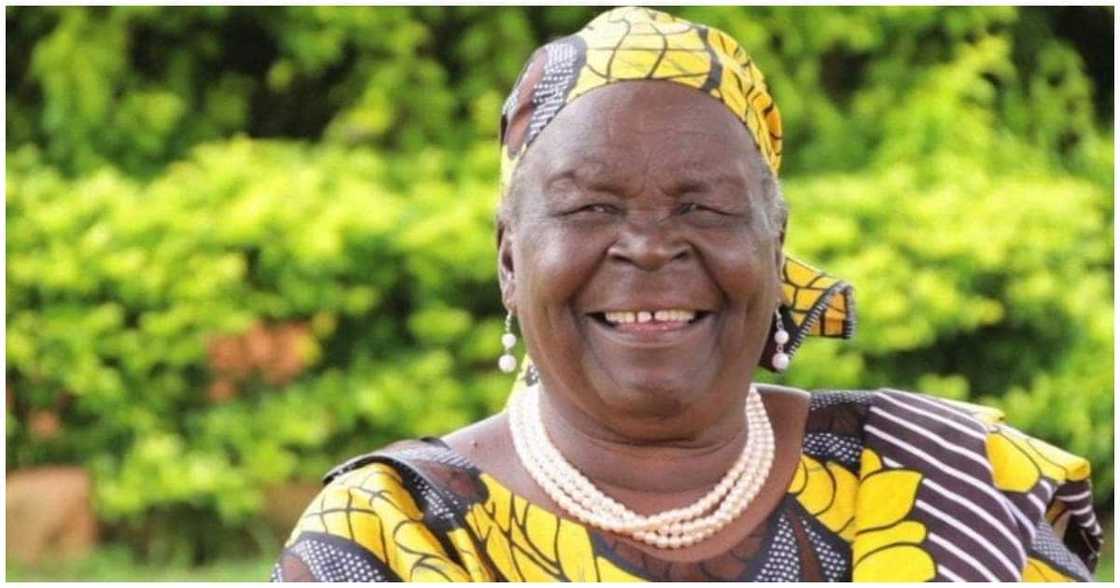 Former United States President Barack Obama's grandmother Mama Sarah Anyango Obama. Photo: Raila Odinga. Former United States President Barack Obama's grandmother Mama Sarah Anyango Obama. Photo: Raila Odinga.