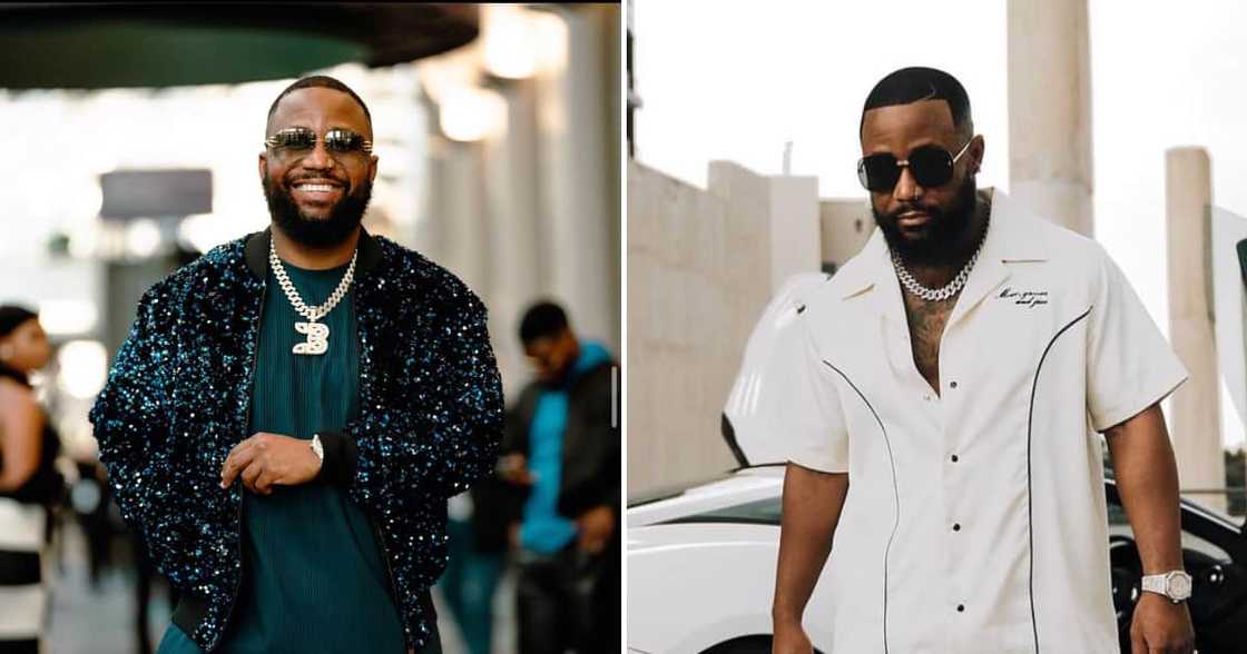 Cassper's new album is done. Cassper's new album is done.