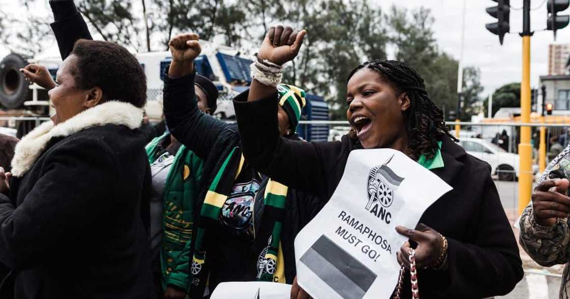 ANC protest ANC protest
