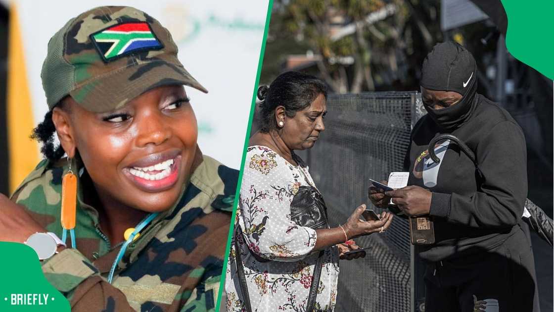 Operation Dudula's president Zandile Dabula defended the organisation Operation Dudula's president Zandile Dabula defended the organisation