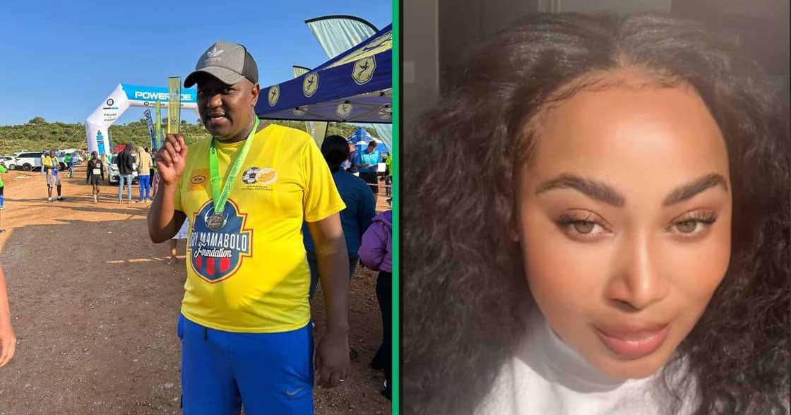ANC MP Boy Mamabolo kissed TikTokker @bendaloo at an event in a viral video ANC MP Boy Mamabolo kissed TikTokker @bendaloo at an event in a viral video