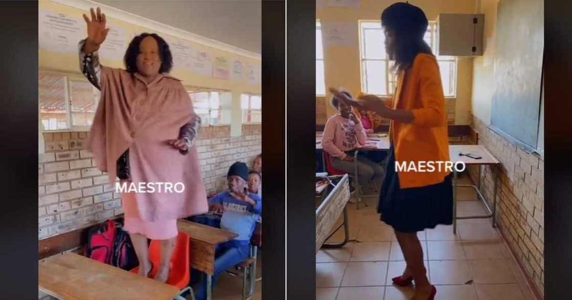 SA teachers in Schweizer Reneke do 'Myztro Ah Ah' dance SA teachers in Schweizer Reneke do 'Myztro Ah Ah' dance