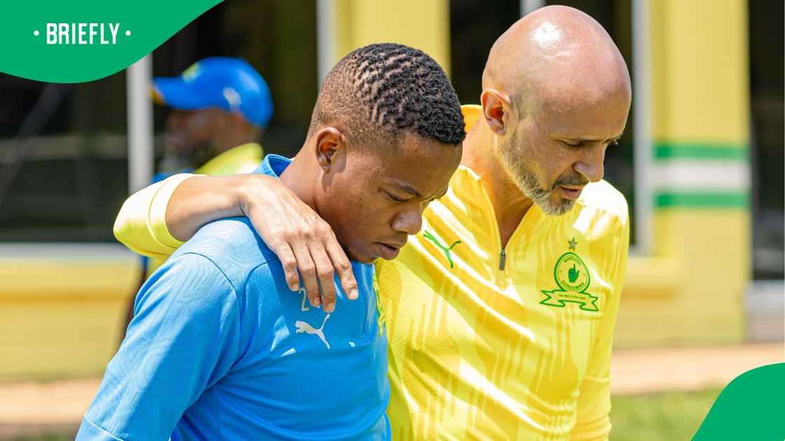 Sphelele Mkhulise is admired by Mamelodi Sundowns coach Miguel Cardoso.