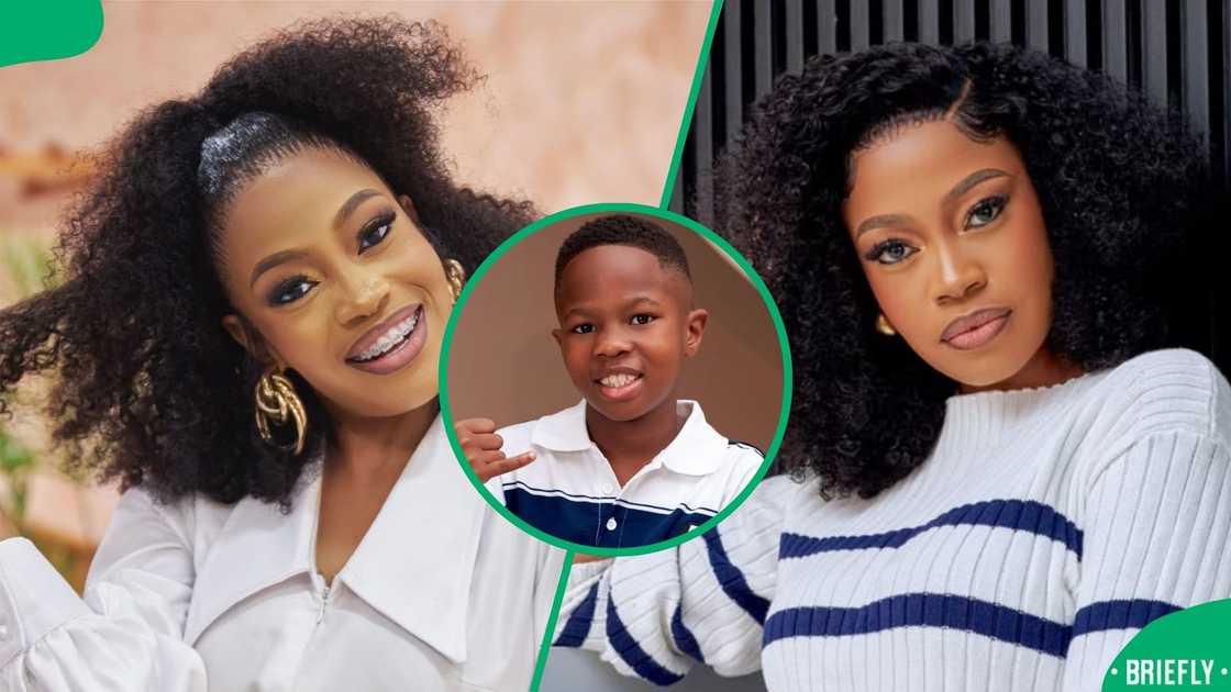 Ratile Mabitsela gushed over her firstborn Ratile Mabitsela gushed over her firstborn