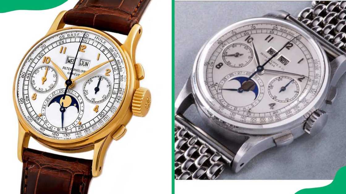 Golden and silver Prince Mohammed Tewlik A. Toussou’s Patek Philippe Ref. 1518 Watch Golden and silver Prince Mohammed Tewlik A. Toussou’s Patek Philippe Ref. 1518 Watch