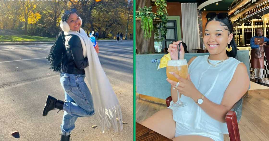 The young lady took on an au pairing job in USA and shared her move with Mzansi. The young lady took on an au pairing job in USA and shared her move with Mzansi.