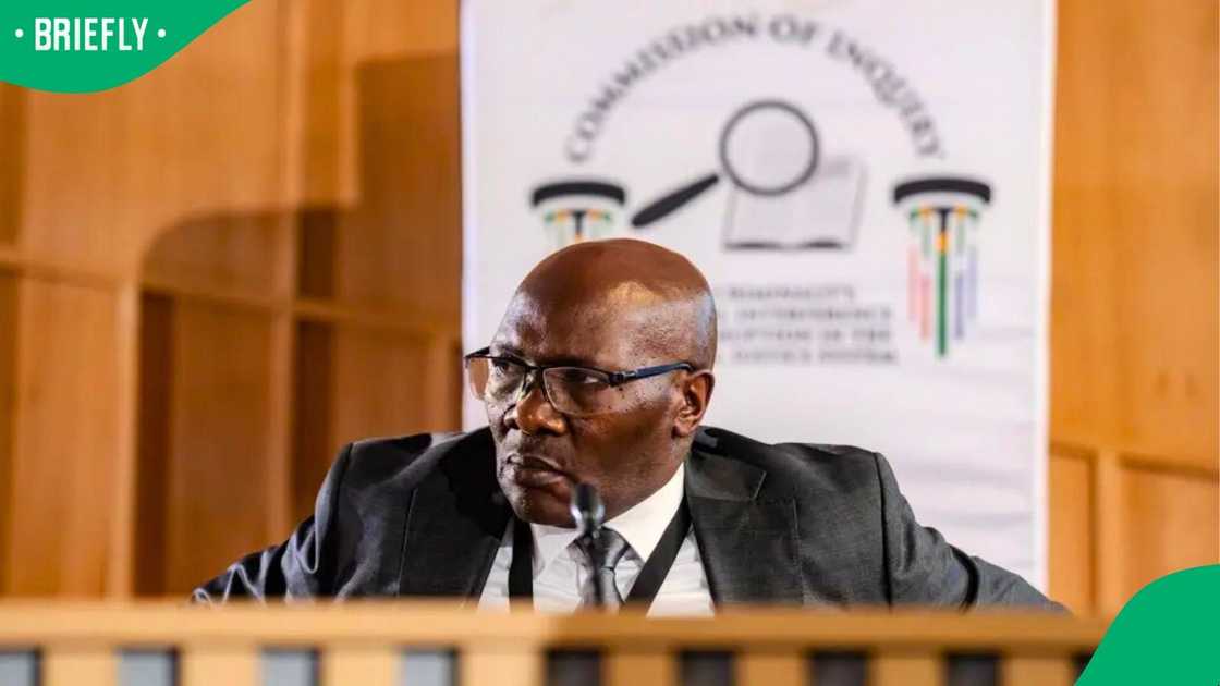 Lieutenant General Dumisani Khumalo mentioned Stuart Scharnick's name during his testimony